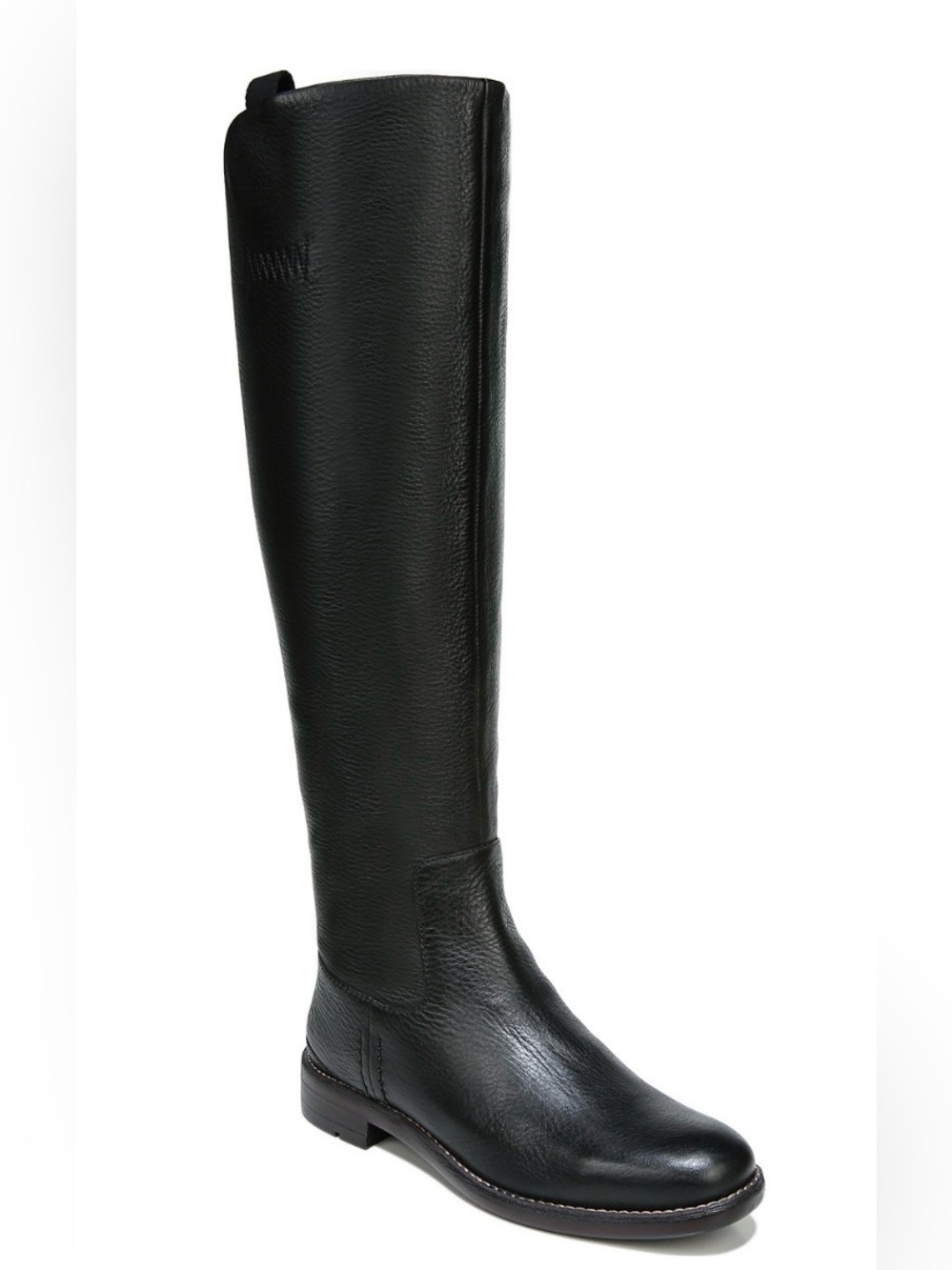 NEW FRANCO SARTO Meyer Black Leather Equestrian Riding Boot Wide Calf Size 10